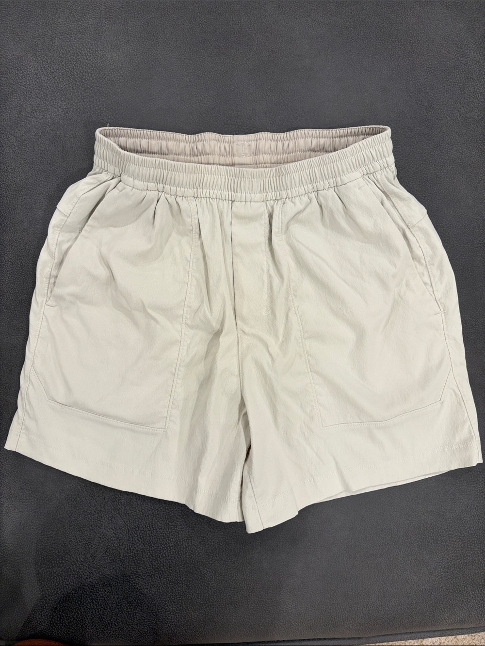 lululemon athletica Men's Light Beige Athletic Shorts
